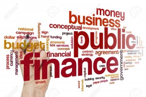 Public finance word cloud